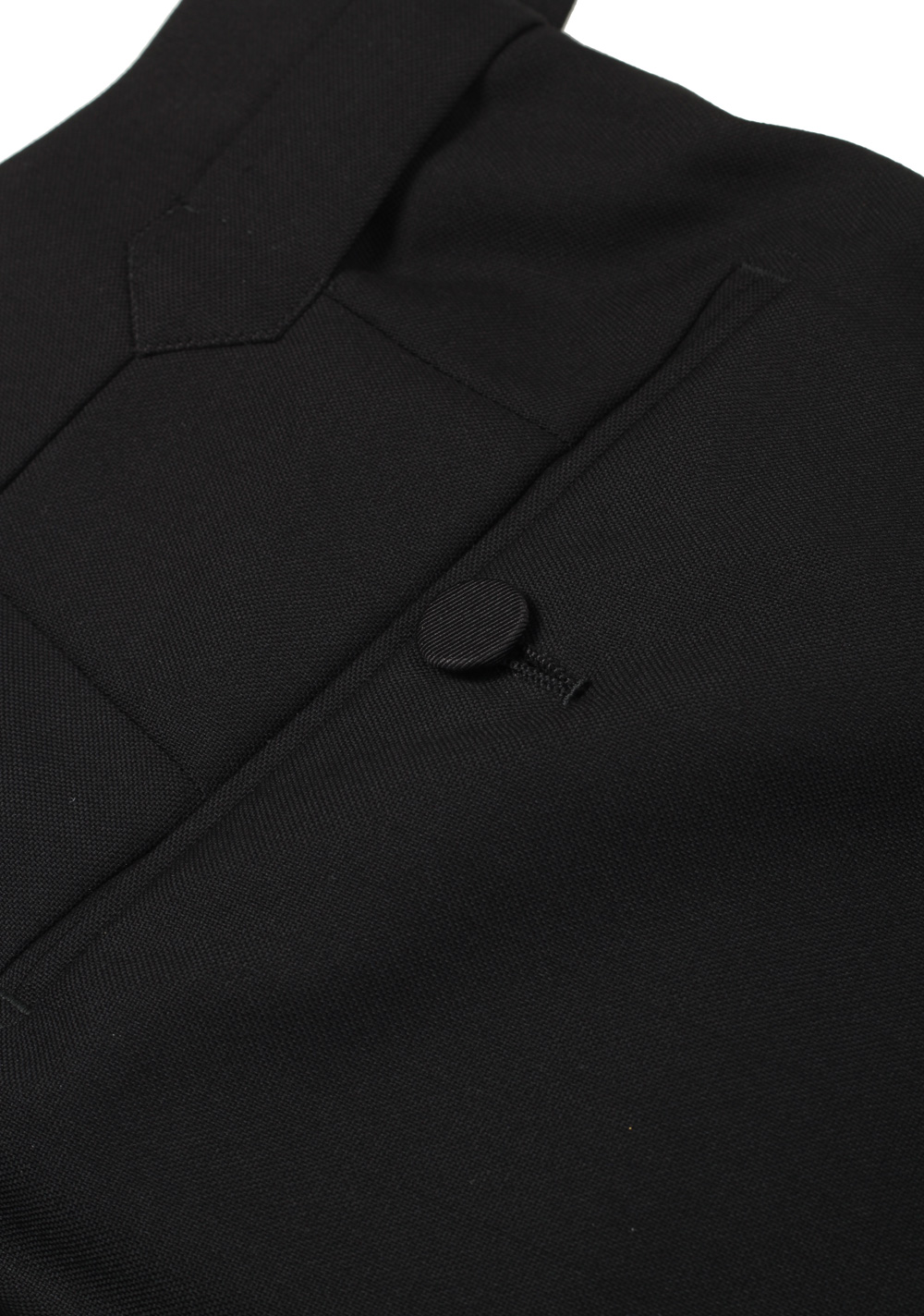 TOM FORD Black Cocktail Tuxedo Trousers Size 58 / 42 U.S. in Wool – image 4