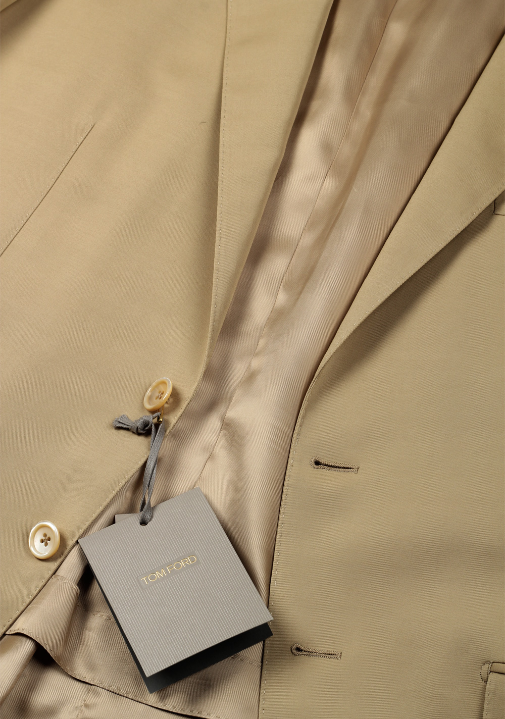 TOM FORD O’Connor Beige Solid Suit – image 2