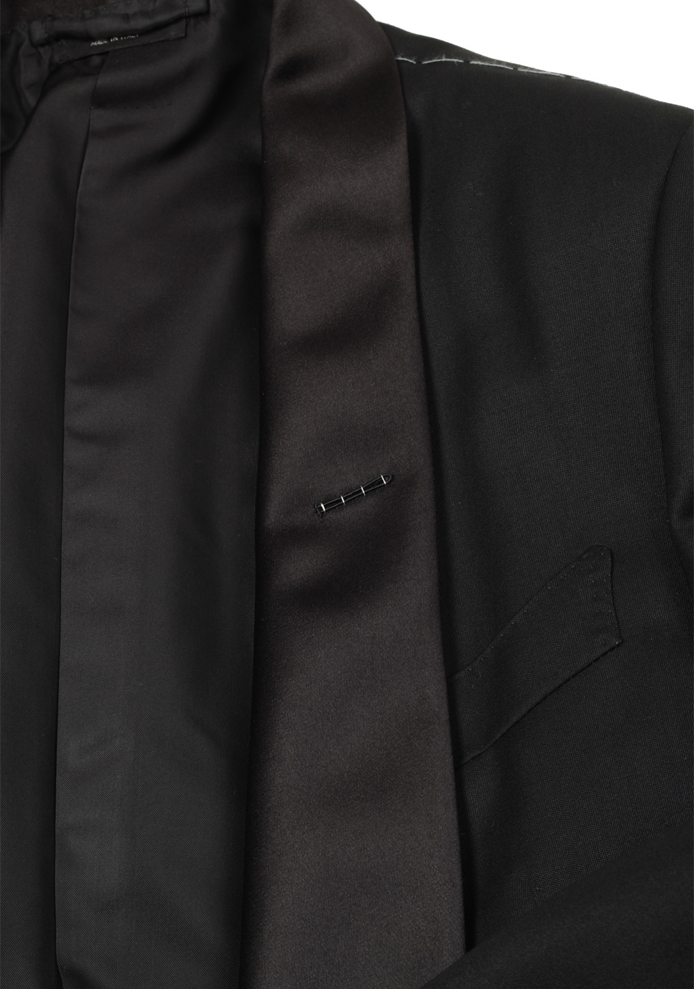 TOM FORD O’Connor Black Mohair Blend Tuxedo Suit Size 44 / 34R U.S. – image 5