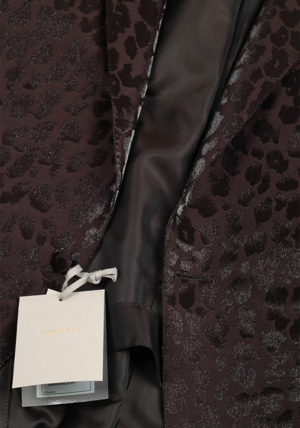 TOM FORD O’Connor Brown Panther Cocktail Dinner Jacket – image 2