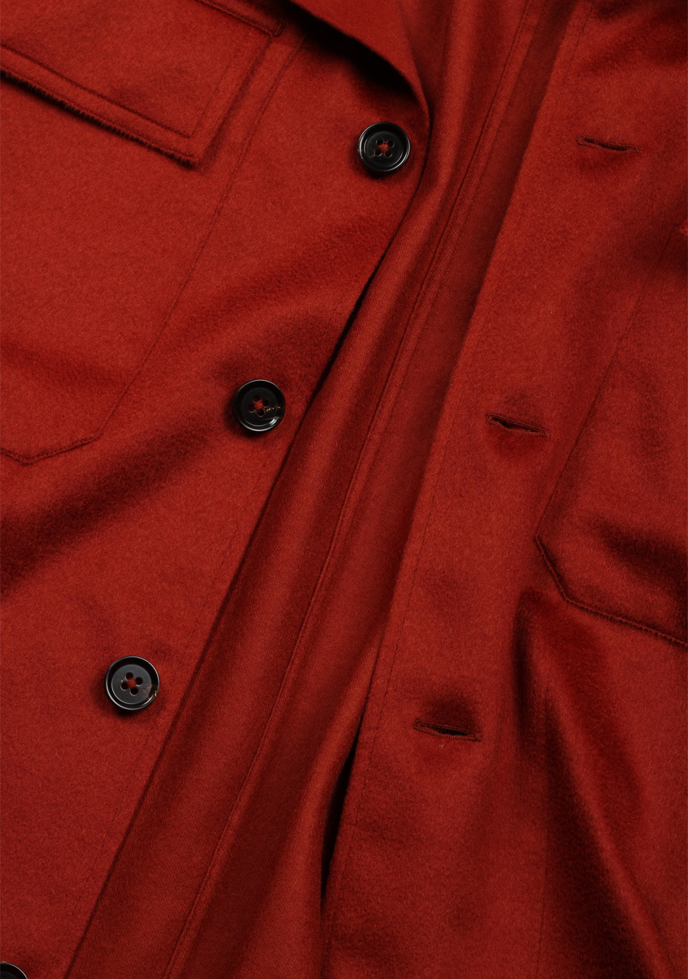 ZEGNA Burgundy Oasi Alba Cashmere Overshirt – image 2
