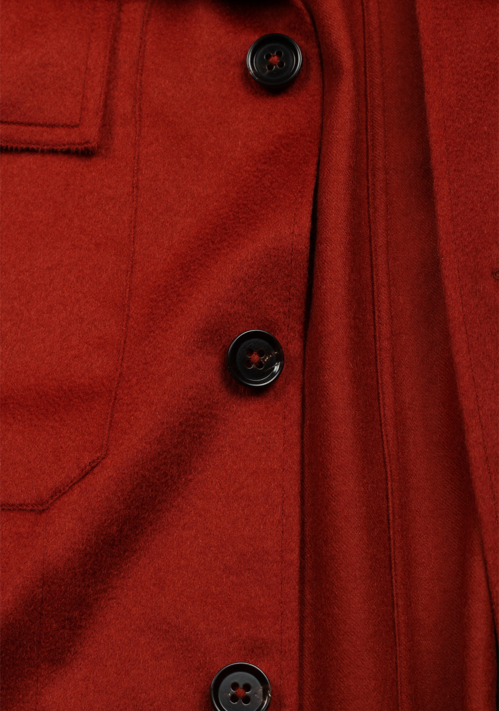 ZEGNA Burgundy Oasi Alba Cashmere Overshirt – image 3