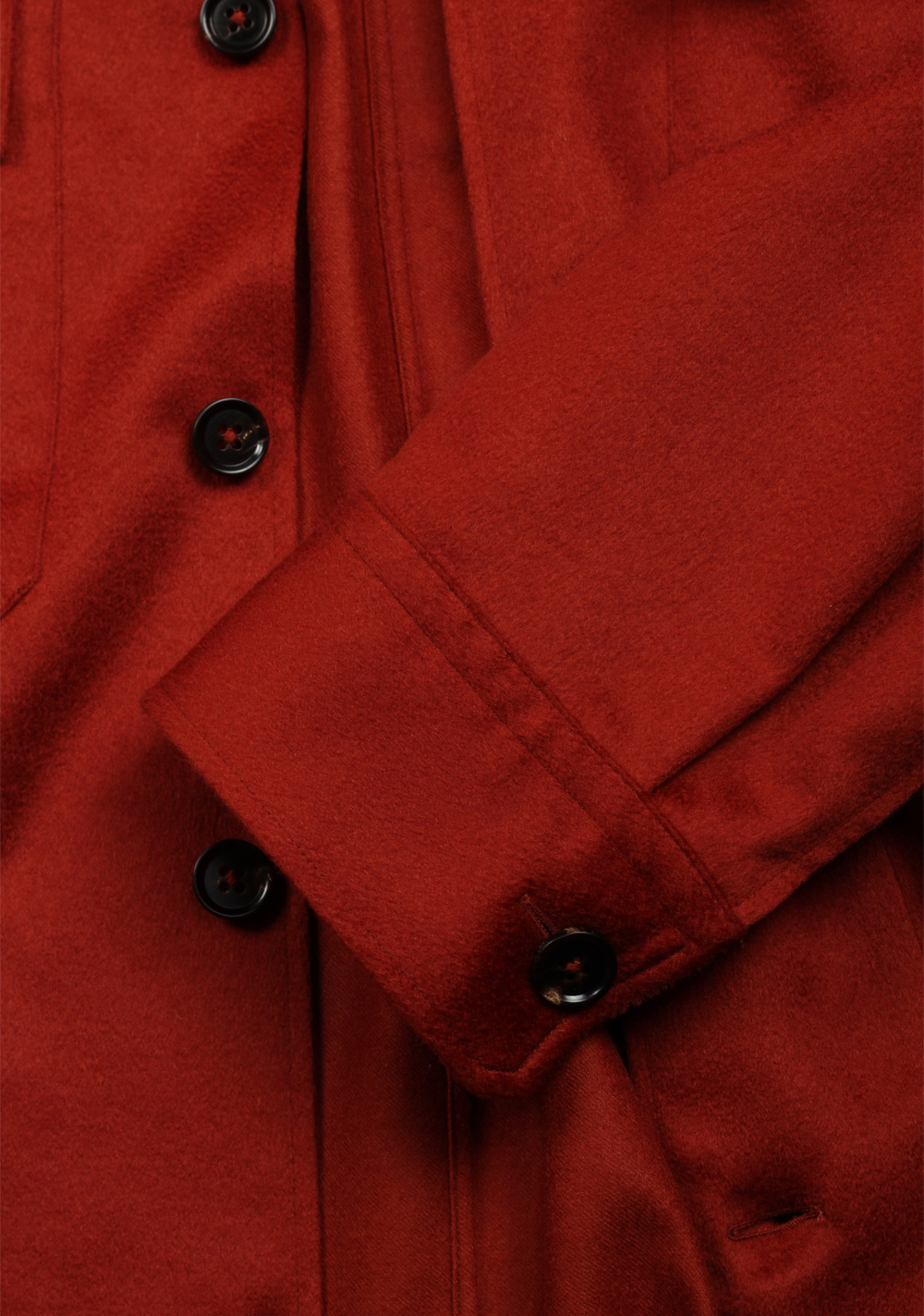 ZEGNA Burgundy Oasi Alba Cashmere Overshirt – image 4