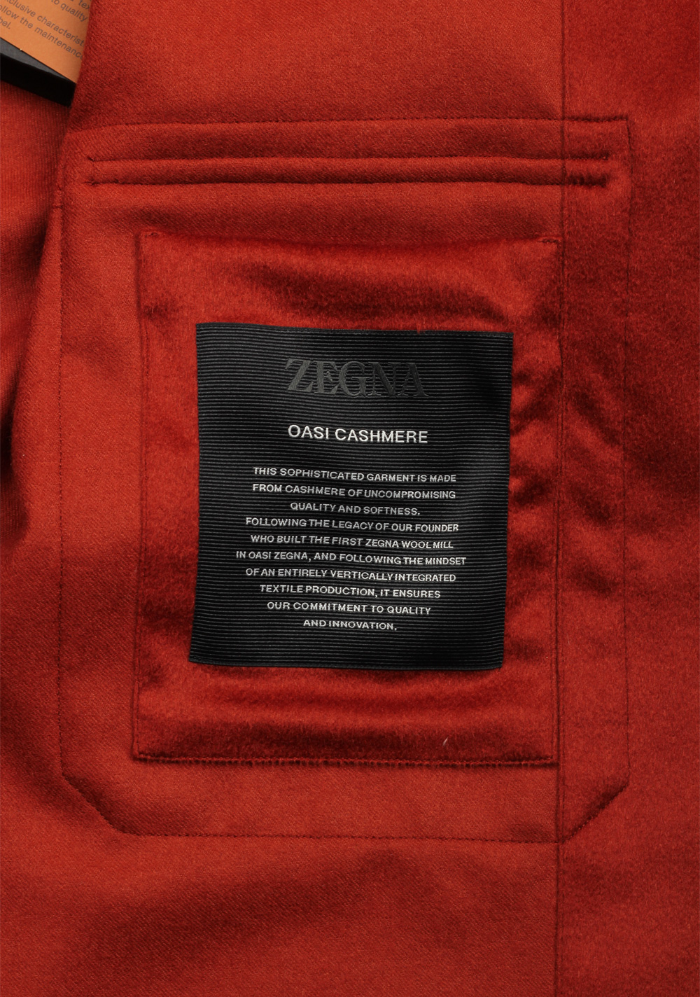 ZEGNA Burgundy Oasi Alba Cashmere Overshirt – image 5