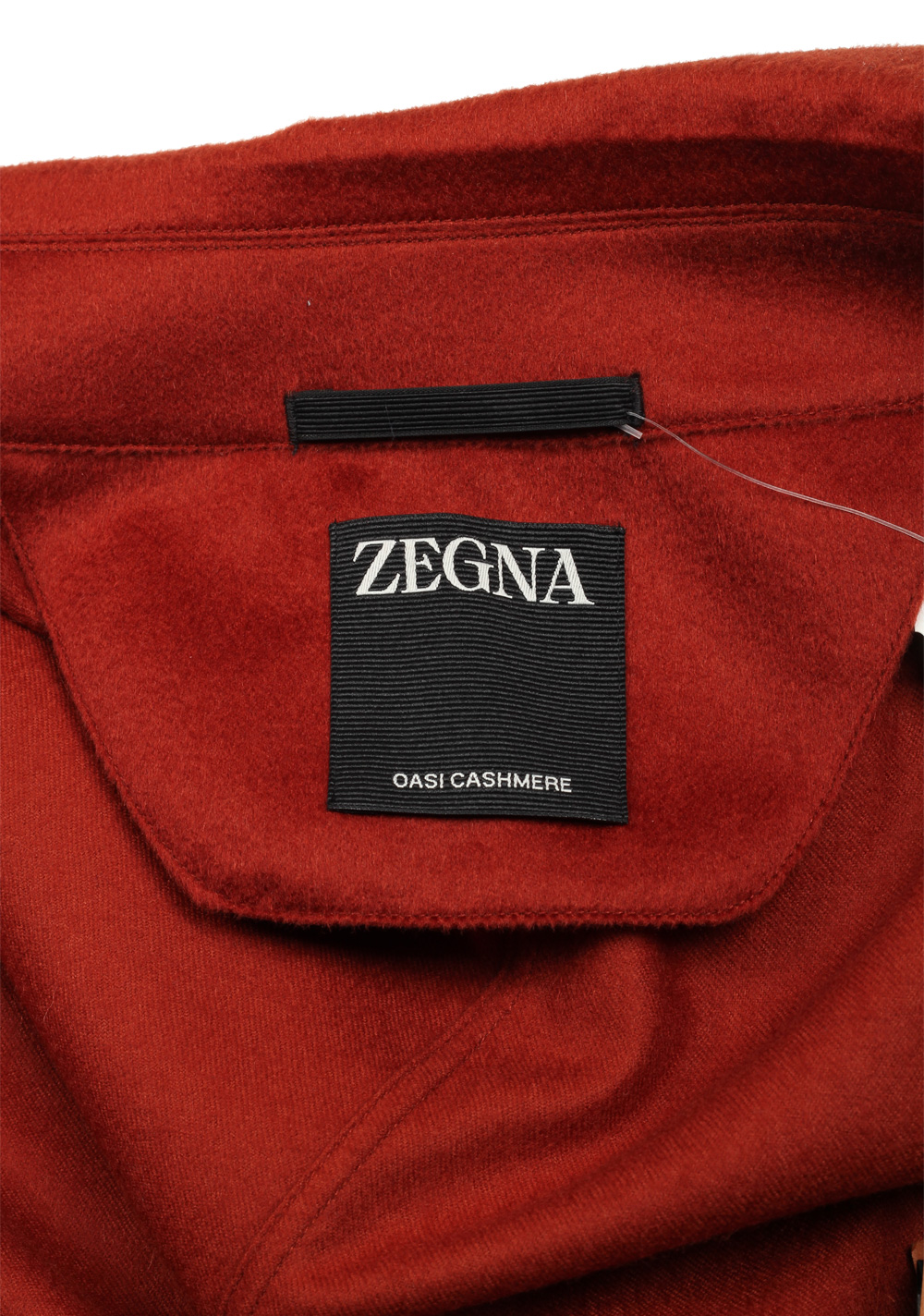 ZEGNA Burgundy Oasi Alba Cashmere Overshirt – image 6