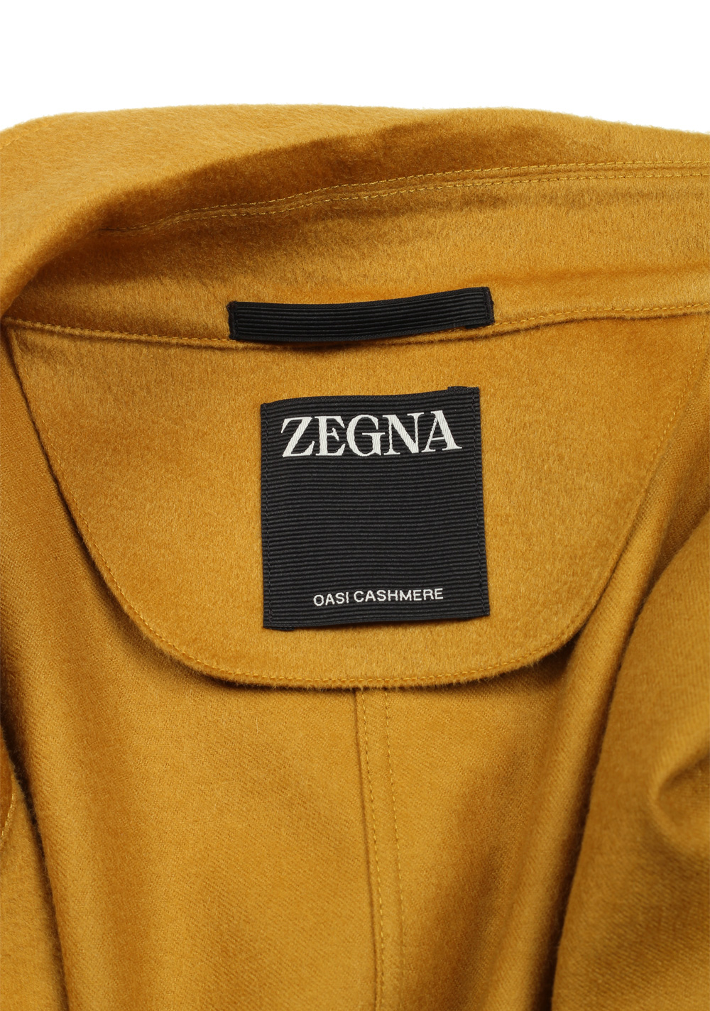 ZEGNA Mustard Yellow Oasi Alba Cashmere Overshirt – image 6