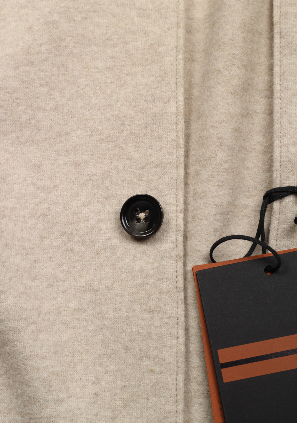 ZEGNA Beige Jerseywear Alpe Cashmere Overshirt Jacket – image 3
