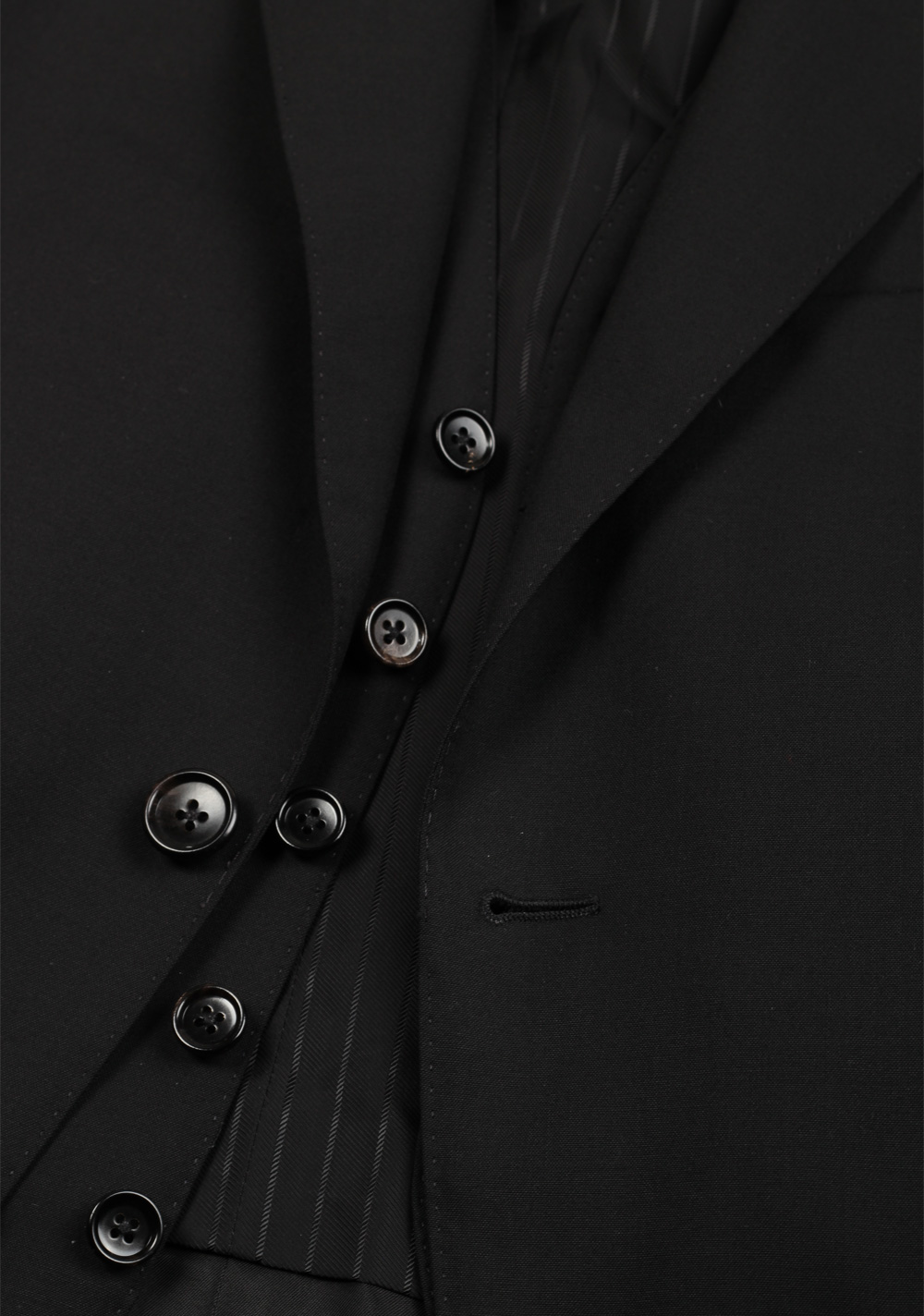TOM FORD O’connor Black 3 Piece Suit Size 42C / 32S U.S. Wool Fit Y – image 2