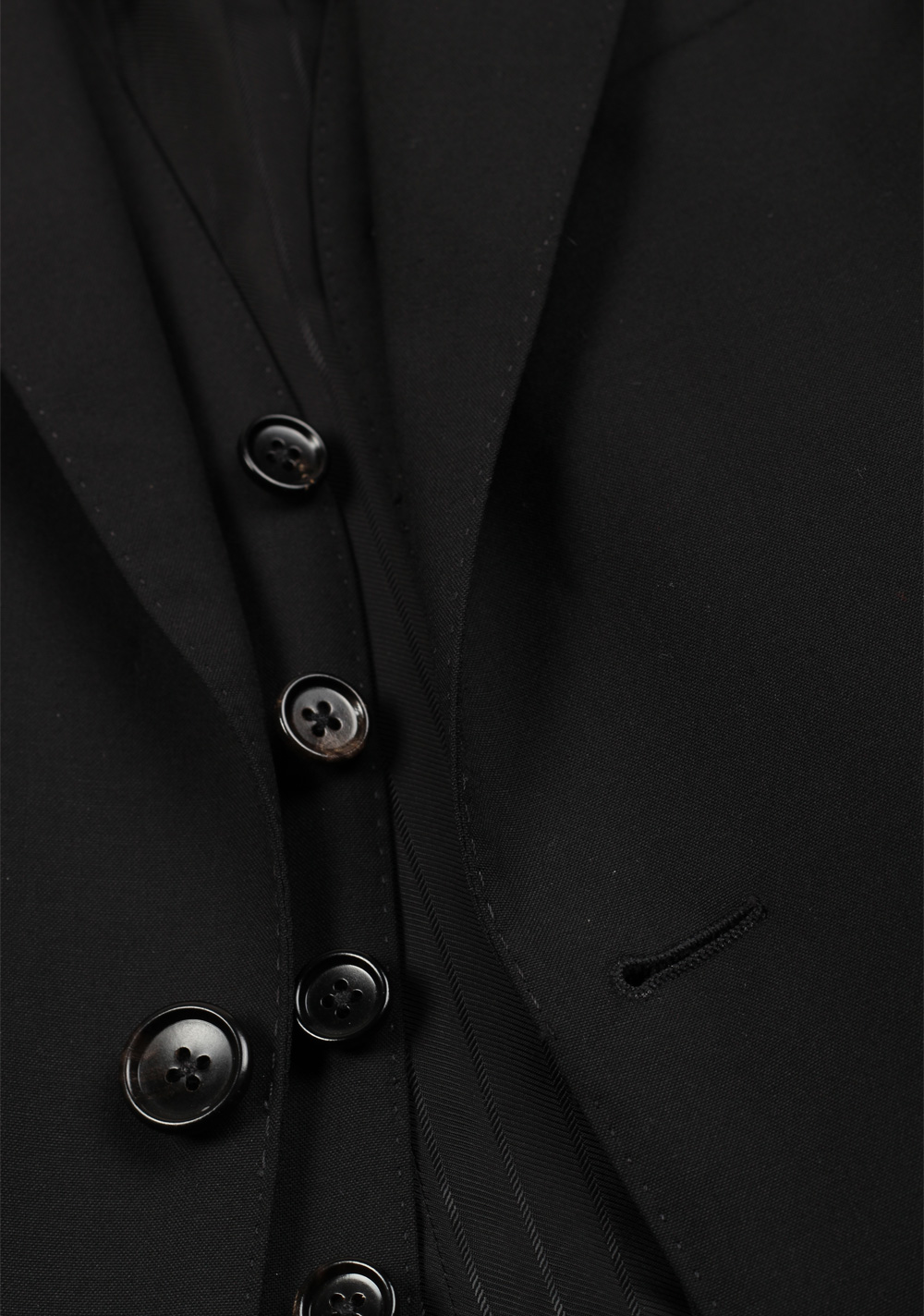 TOM FORD O’connor Black 3 Piece Suit Size 42C / 32S U.S. Wool Fit Y – image 3