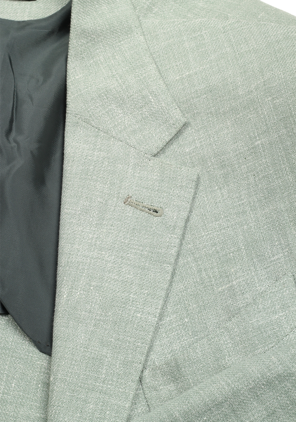ZEGNA Crossover Natural Green Linen Silk Sport Coat – image 5