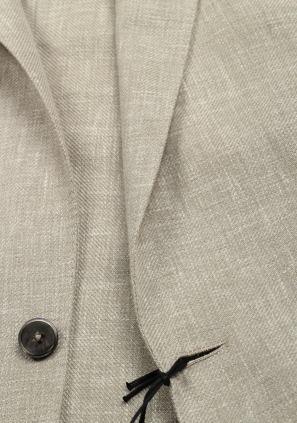 ZEGNA Crossover Natural Beige Linen Silk Sport Coat – image 3