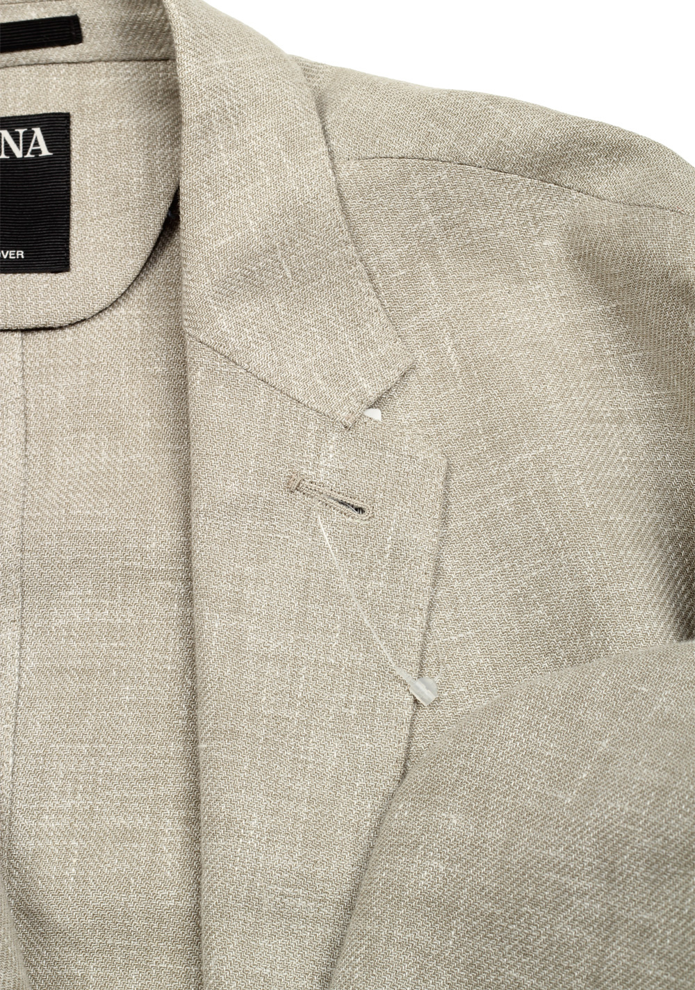 ZEGNA Crossover Natural Beige Linen Silk Sport Coat – image 5
