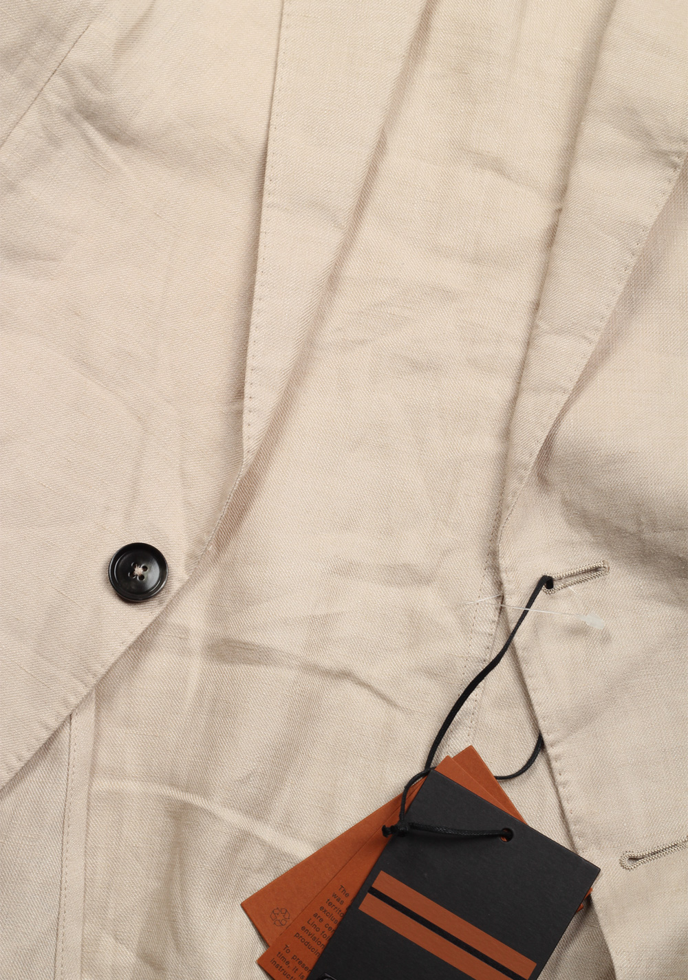 ZEGNA Oasi Linen Shirt Beige Sport Coat – image 2