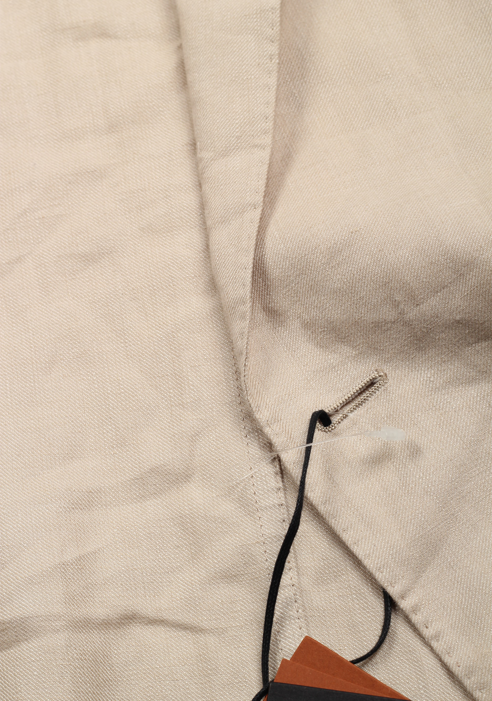 ZEGNA Oasi Linen Shirt Beige Sport Coat – image 3