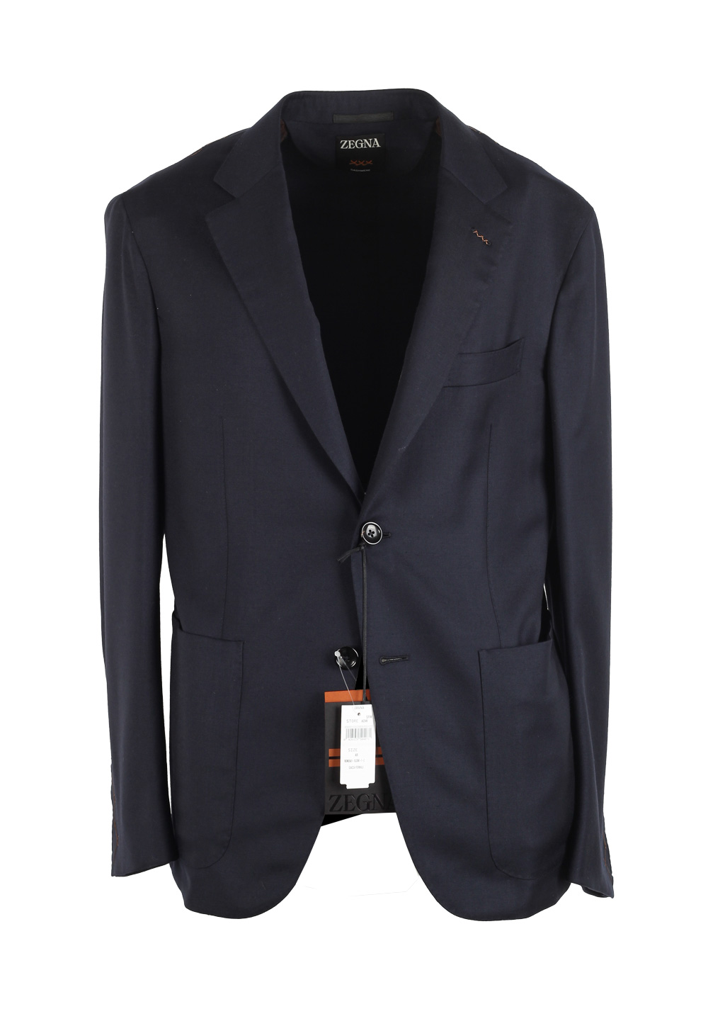 ZEGNA Atelier XXX Cashmere Blue Sport Coat Size 48C / 38S U.S.