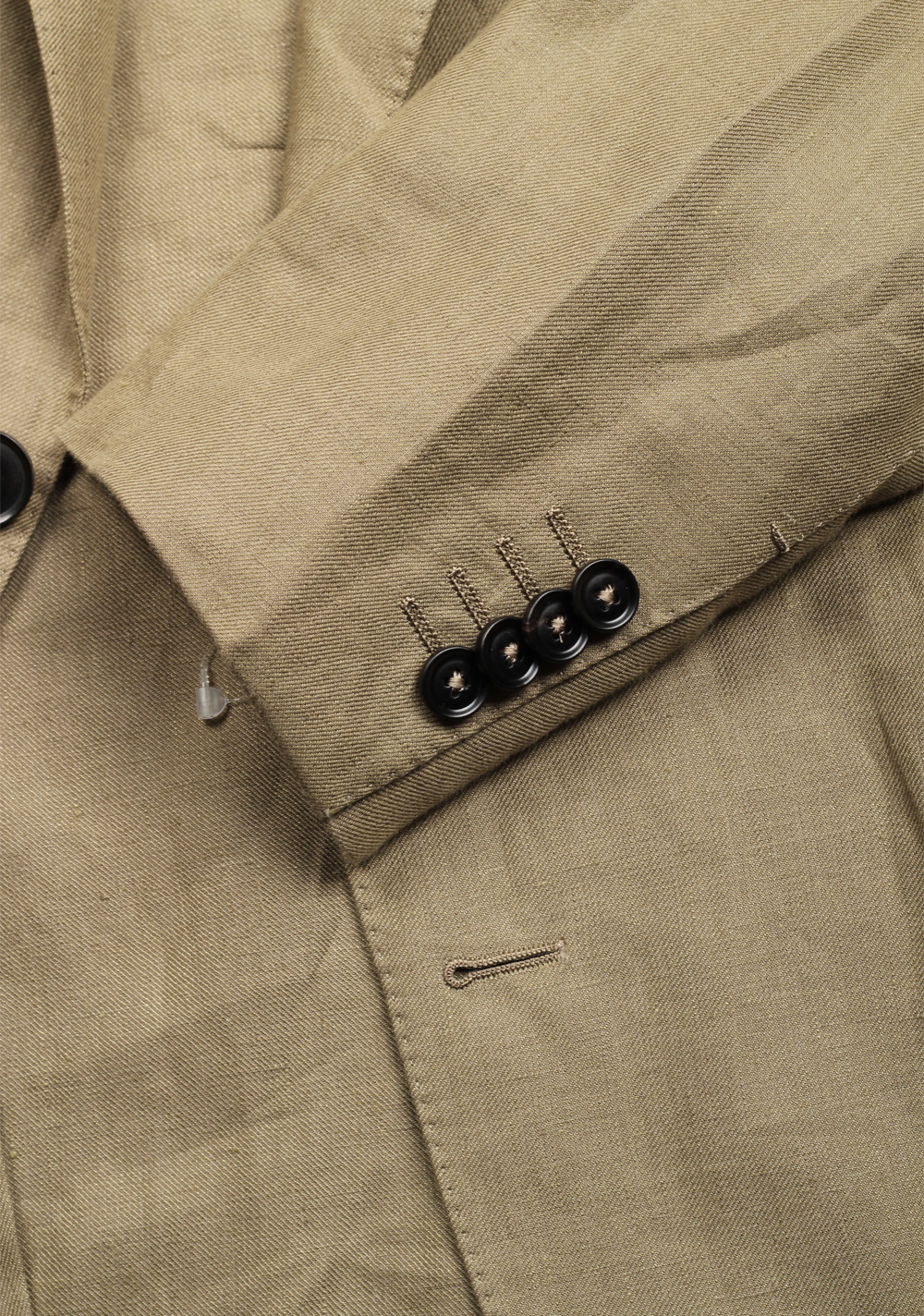 ZEGNA Oasi Linen Shirt Beige Sport Coat – image 4