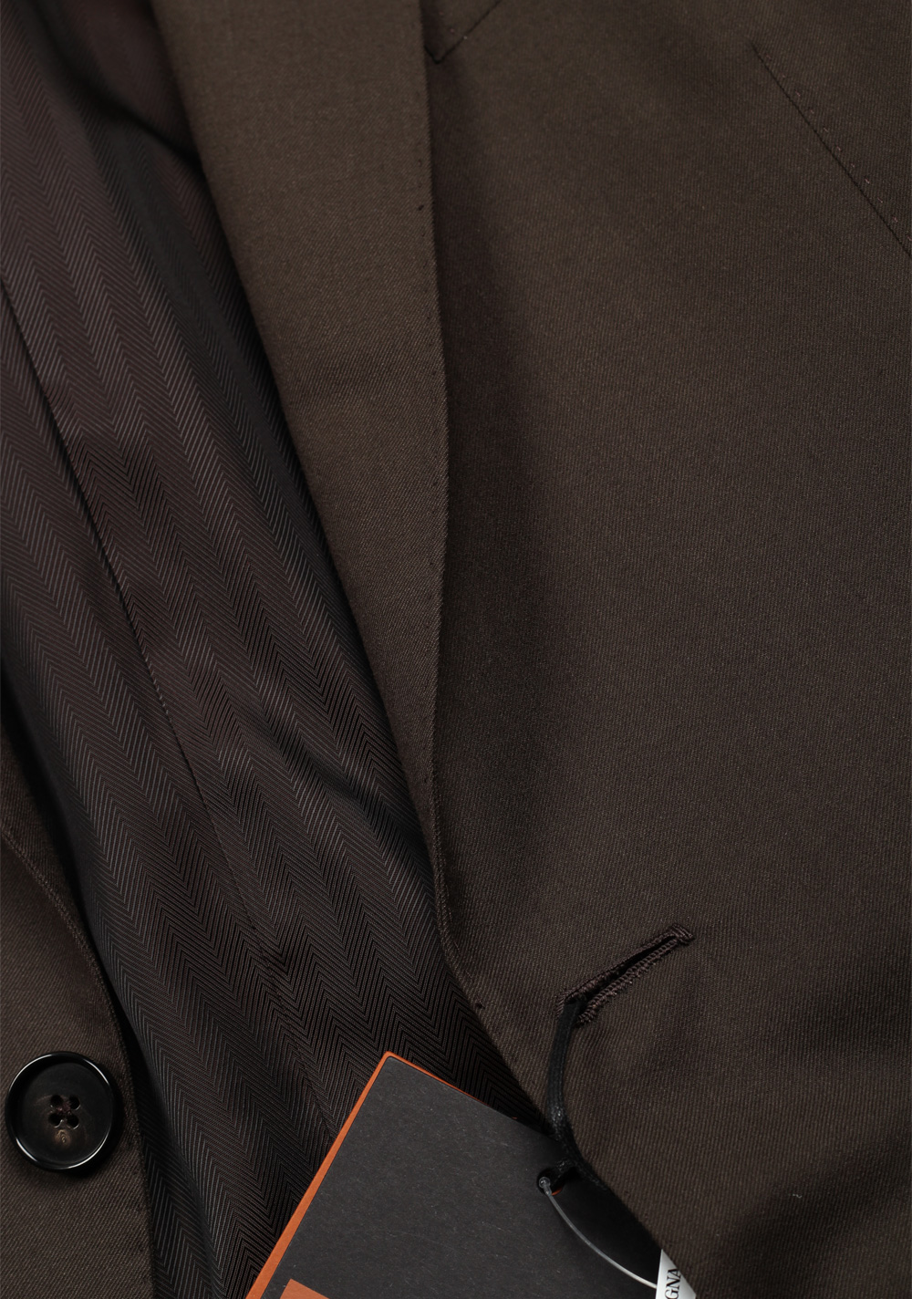 ZEGNA Brown Oasi Cashmere Couture Suit Size 50 / 40R U.S. – image 3