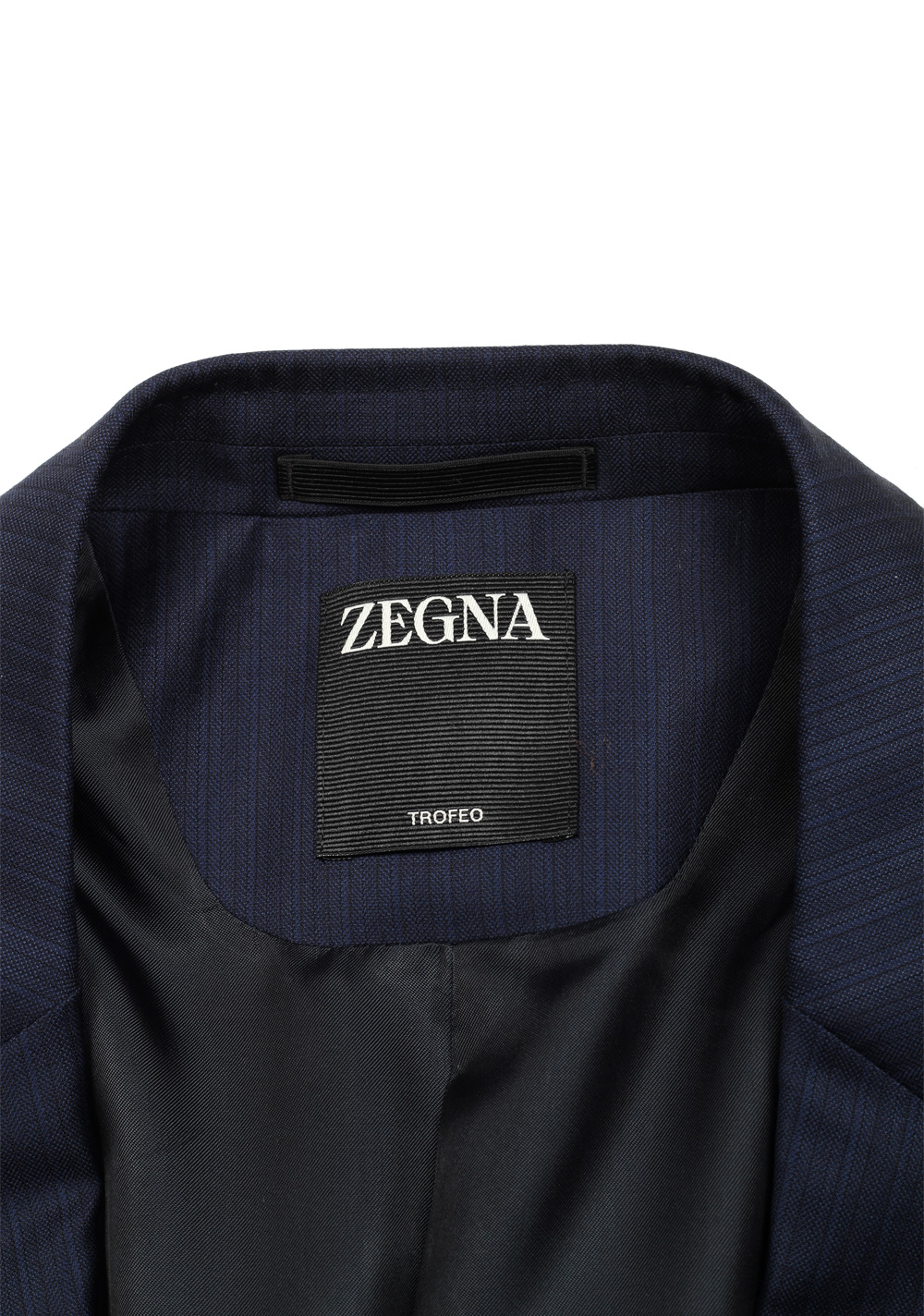 ZEGNA Blue Trofeo Sartorial Suit Size 54 / 44R U.S. – image 6