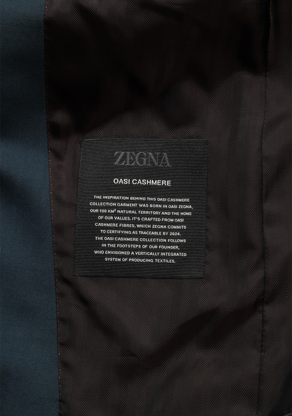 ZEGNA Teal Oasi Cashmere Couture Suit Size 50 / 40R U.S. – image 7