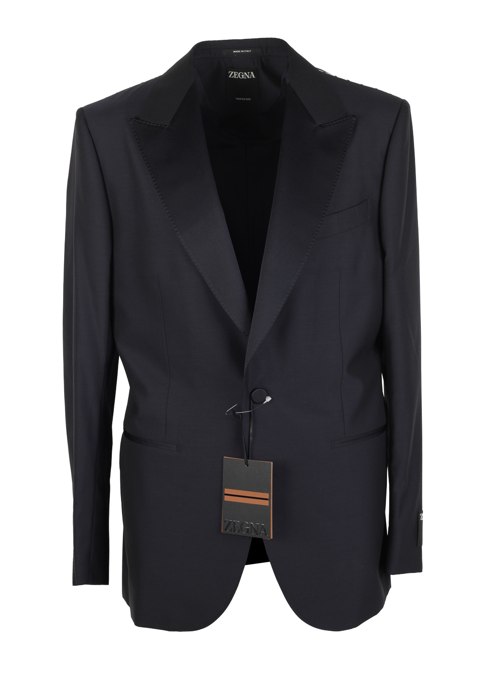 ZEGNA Midnight Blue Sartorial Trofeo 600 Tuxedo Suit