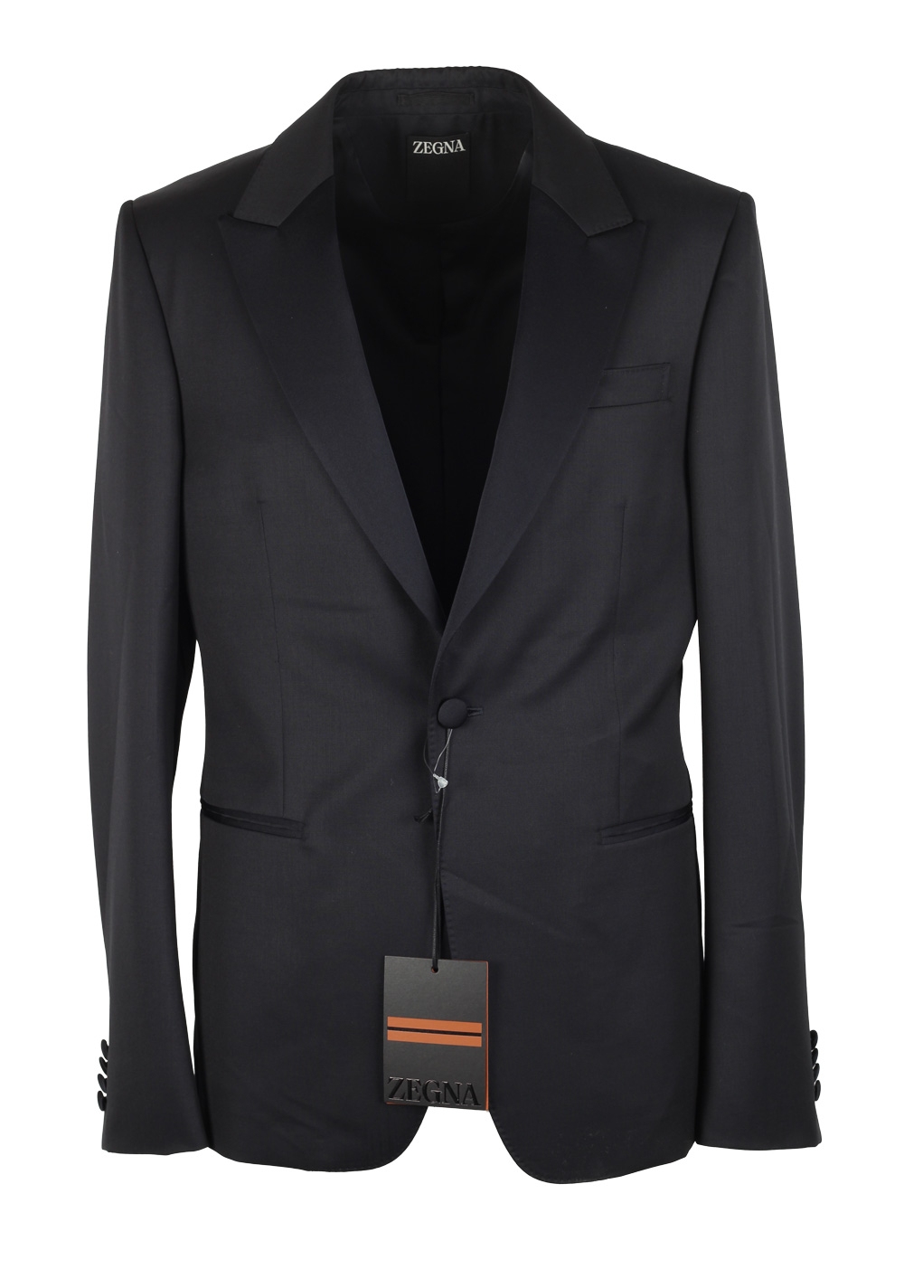 ZEGNA Midnight Blue Tailored Tuxedo Suit