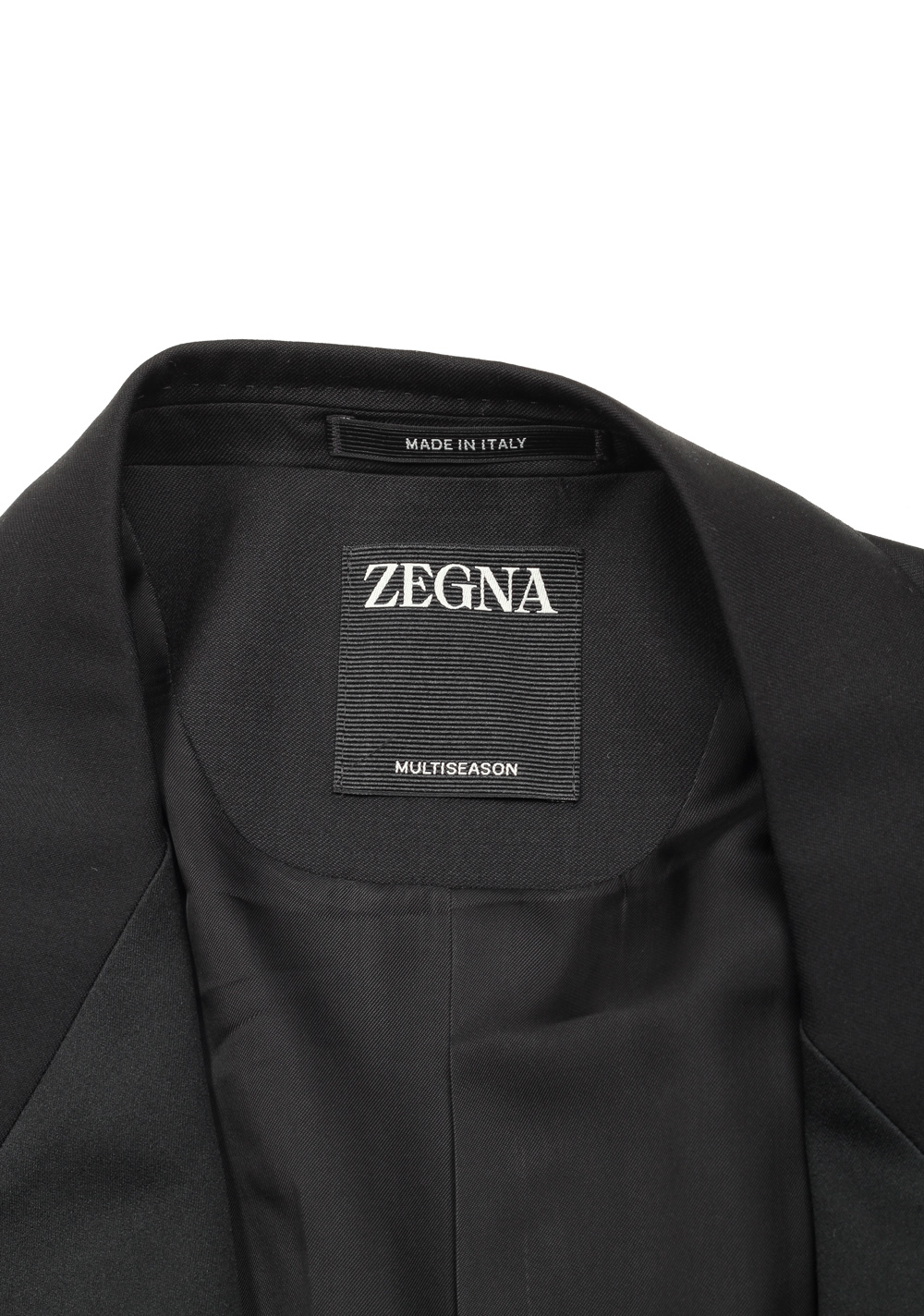 ZEGNA Sartorial Multiseason Black Tuxedo Size 56 / 46R U.S. – image 6