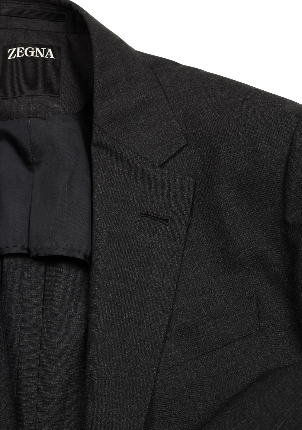 ZEGNA Signature Tailored Gray Suit Size 48R / 38R U.S. – image 5