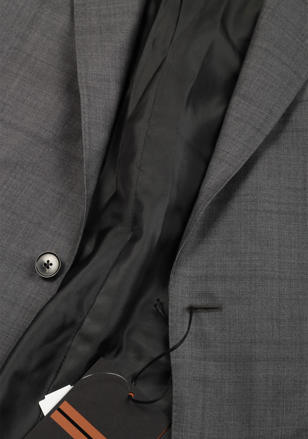 ZEGNA Sartorial 15Milmil15 Gray Checked Suit Size 48 / 38R U.S. – image 2