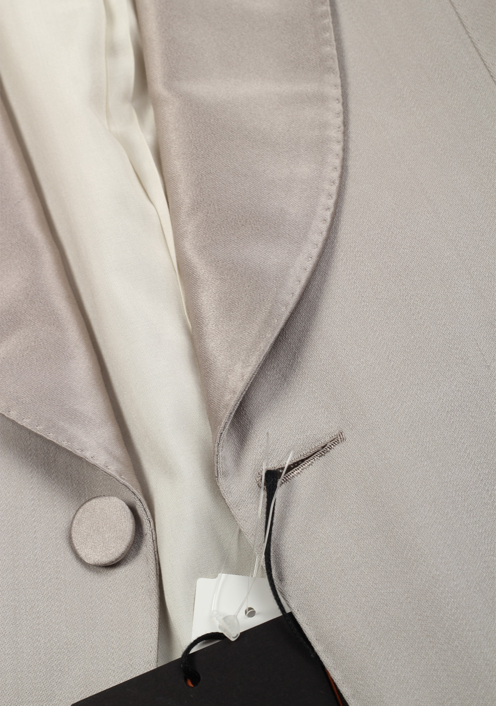 ZEGNA Couture Gray Tuxedo Dinner Jacket Size 48 / 38R U.S. – image 3