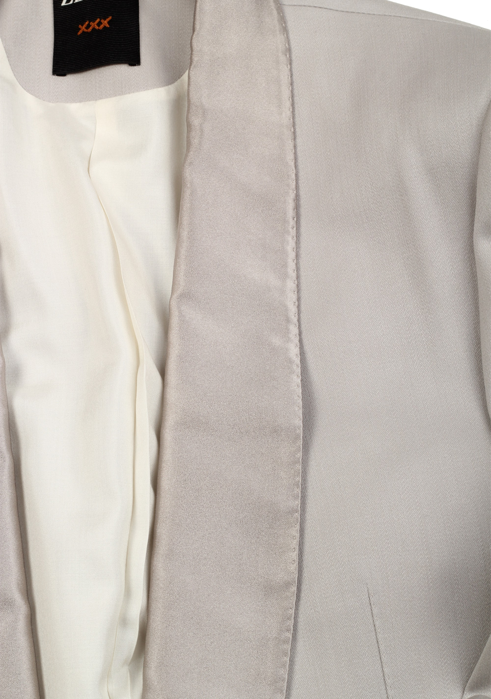 ZEGNA Couture Gray Tuxedo Dinner Jacket Size 48 / 38R U.S. – image 5