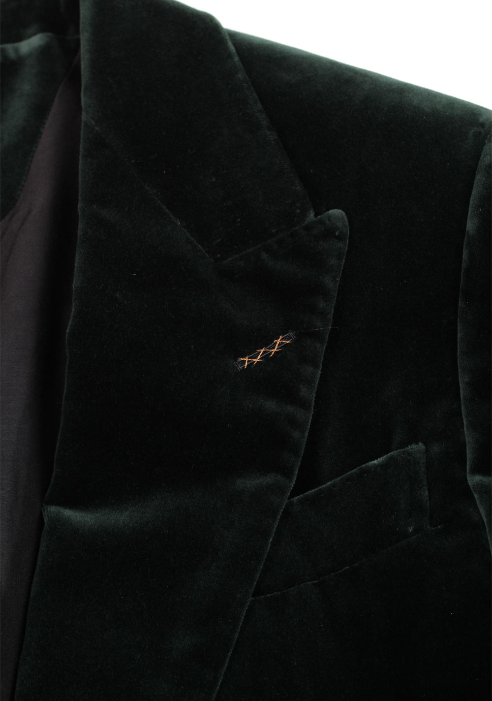 ZEGNA Couture Green Velvet Tuxedo Dinner Jacket – image 5