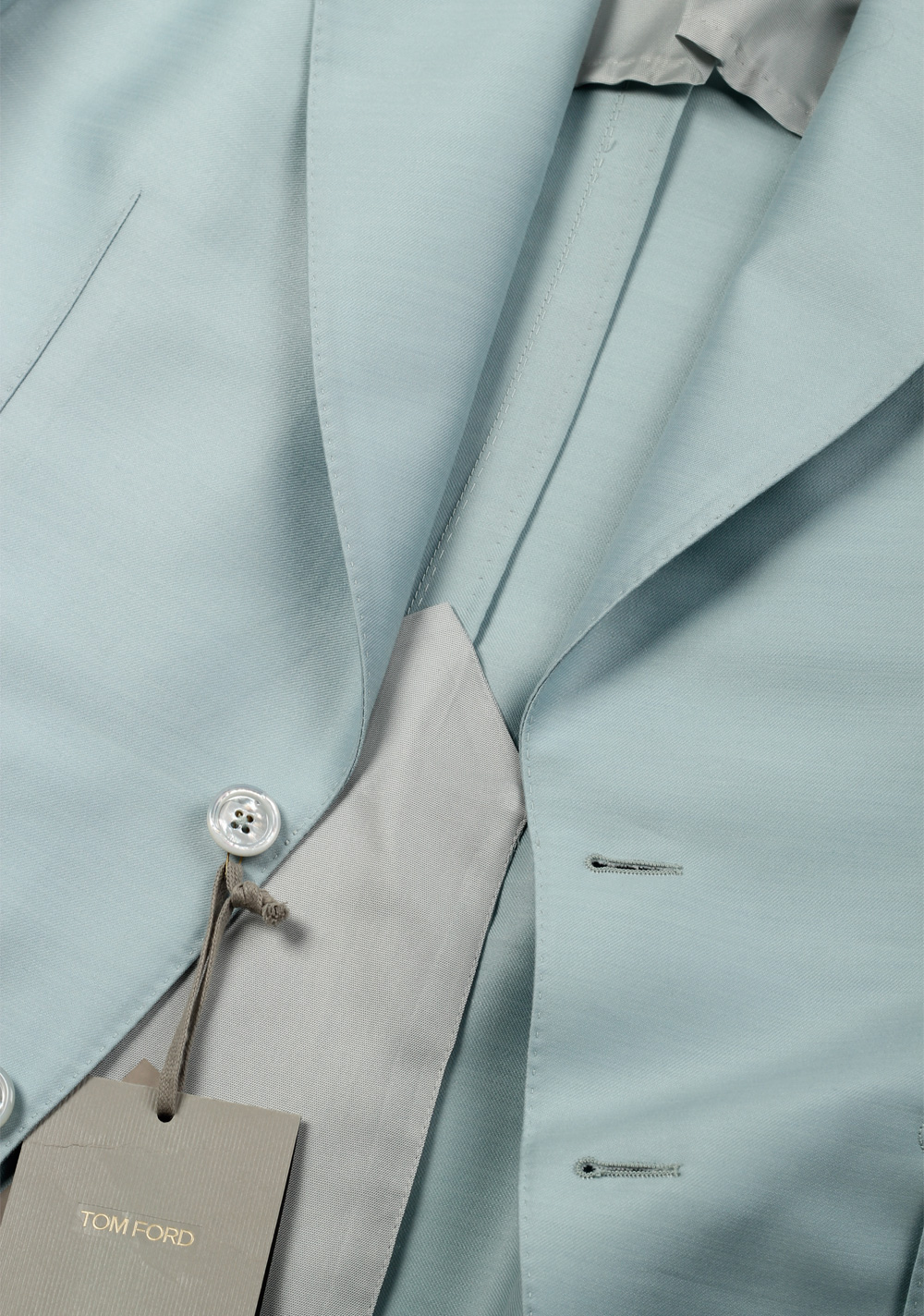 TOM FORD Dyllan Turquoise Wool Mohair Silk Suit – image 2