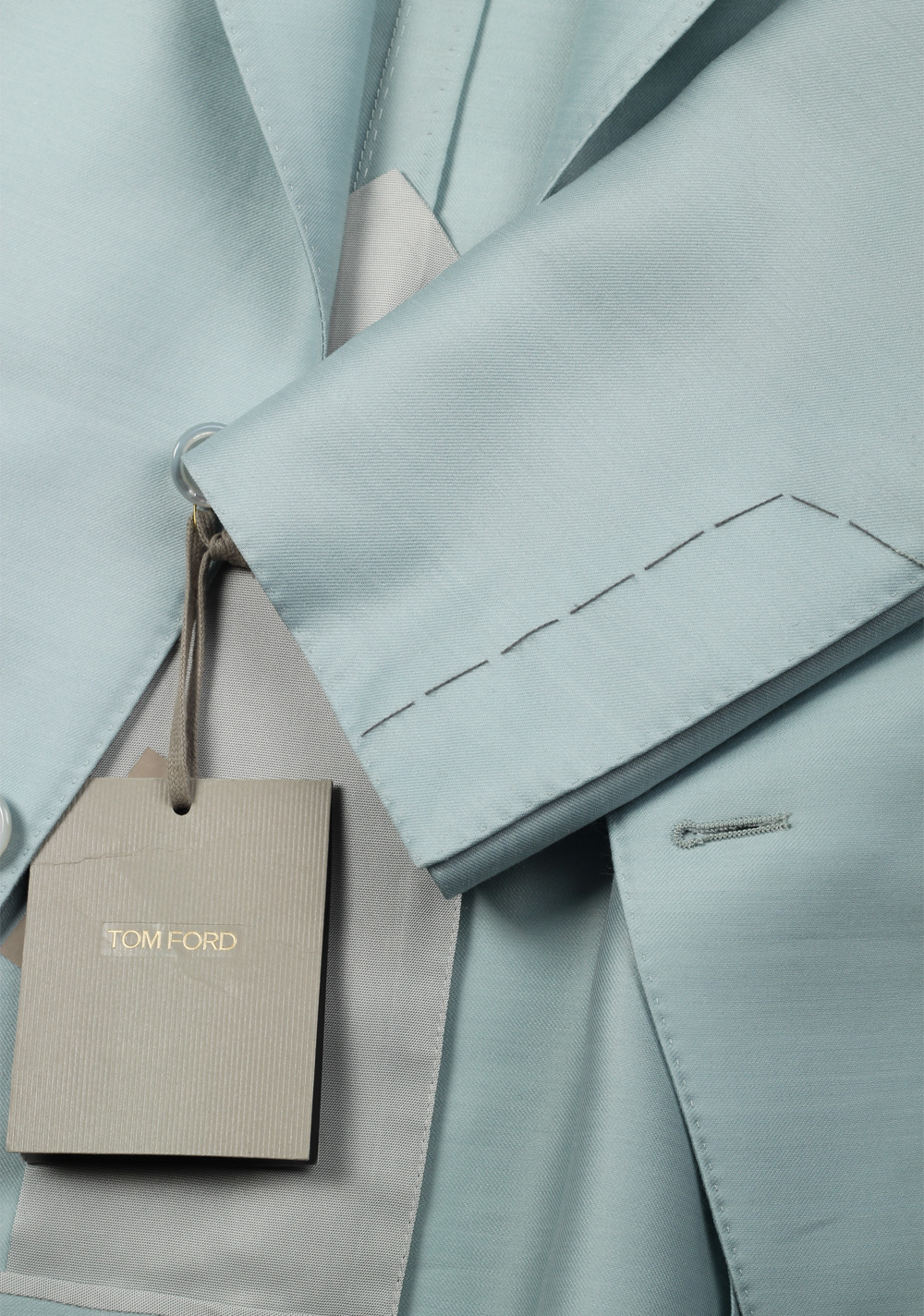 TOM FORD Dyllan Turquoise Wool Mohair Silk Suit – image 4