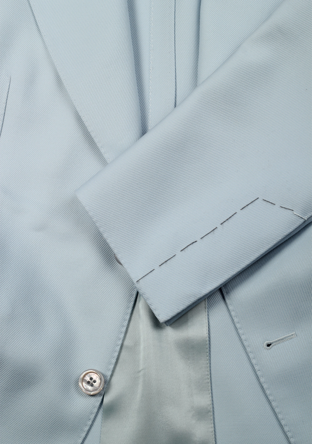 TOM FORD Dyllan Blue Wool Silk Suit – image 4