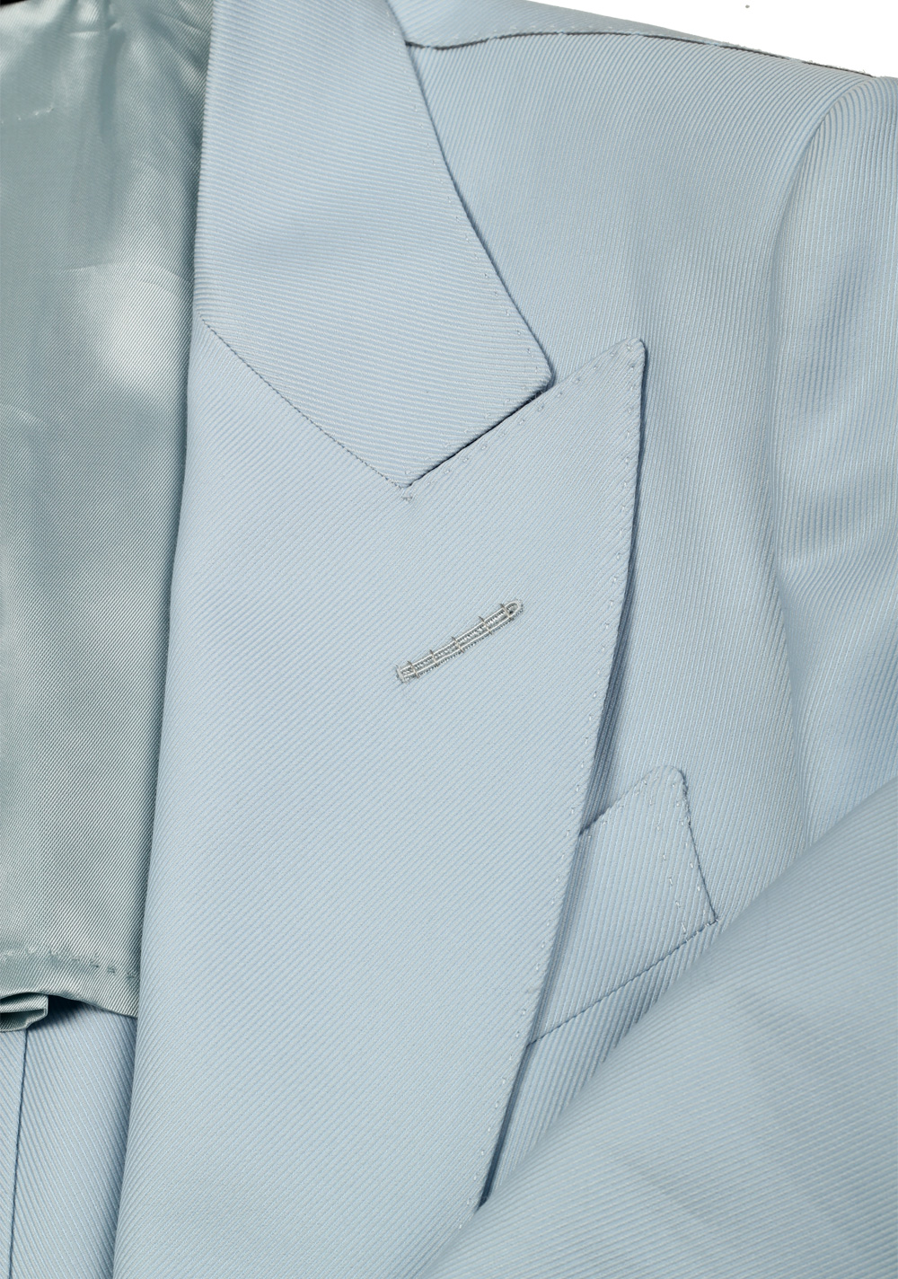 TOM FORD Dyllan Blue Wool Silk Suit – image 5
