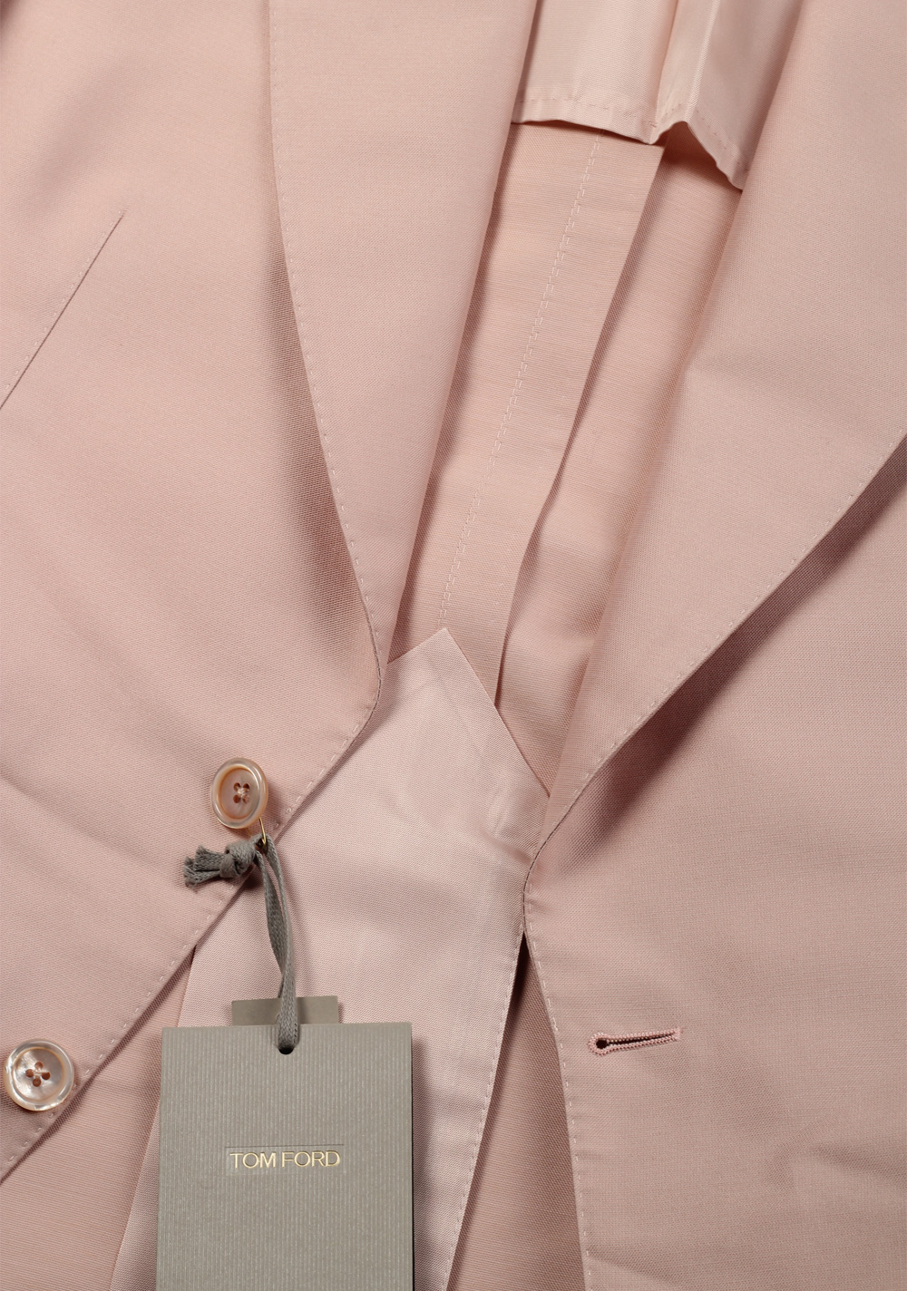 TOM FORD Dyllan Pink Cotton Silk Blend Suit – image 2