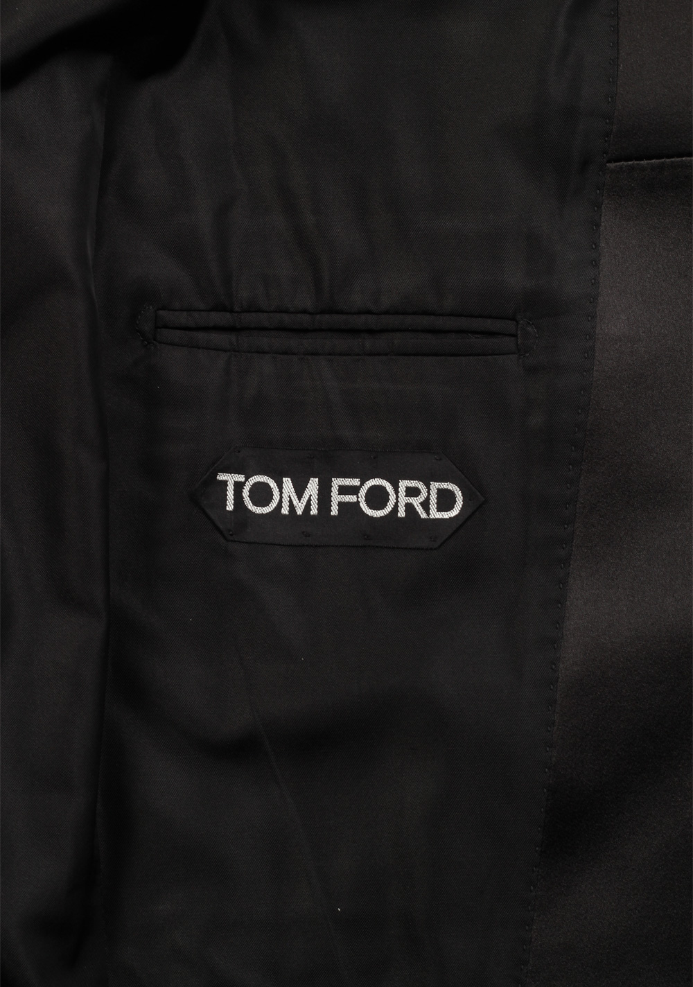TOM FORD Atticus Black Tuxedo Smoking Suit Size 46C / 36S U.S. – image 7