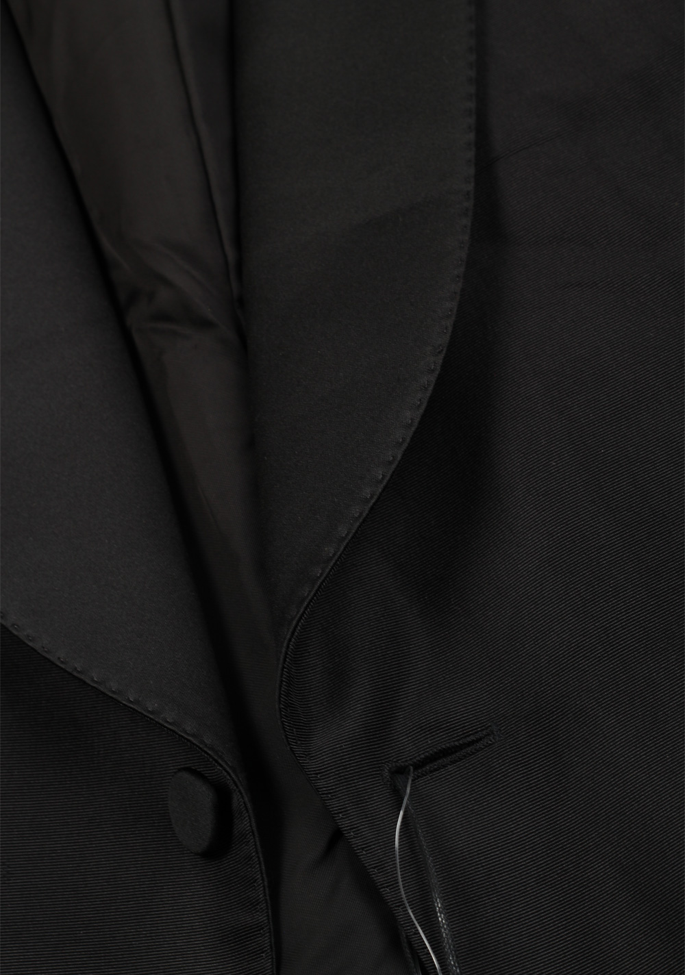 ZEGNA Sartorial Black Silk Tuxedo Dinner Jacket Size 56 / 46R U.S. – image 3