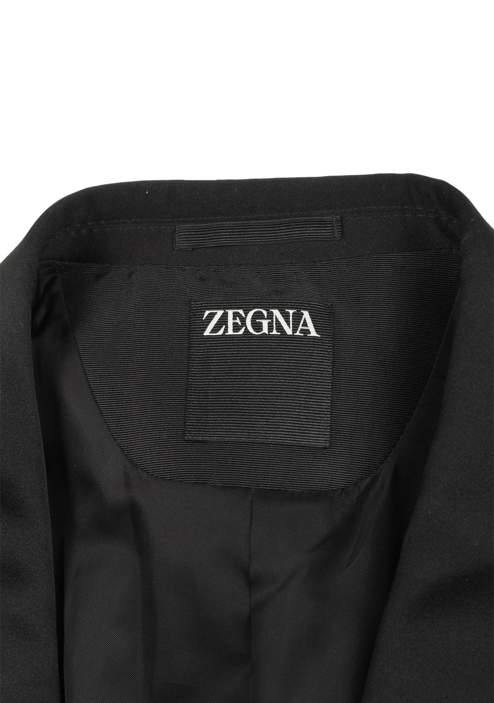 ZEGNA Sartorial Black Silk Tuxedo Dinner Jacket Size 56 / 46R U.S. – image 6