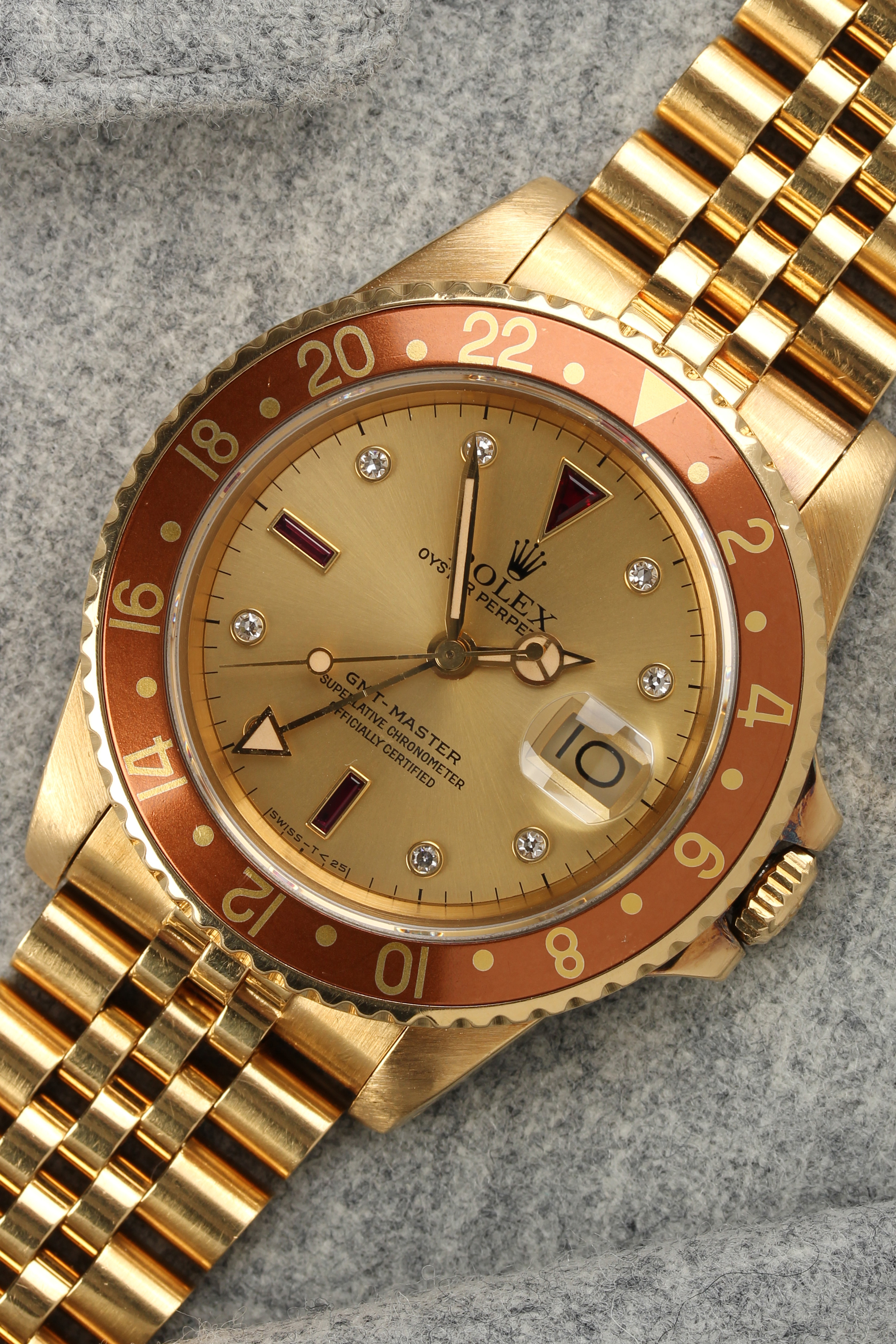 Rolex GMT 16758 Serti Dial – image 5