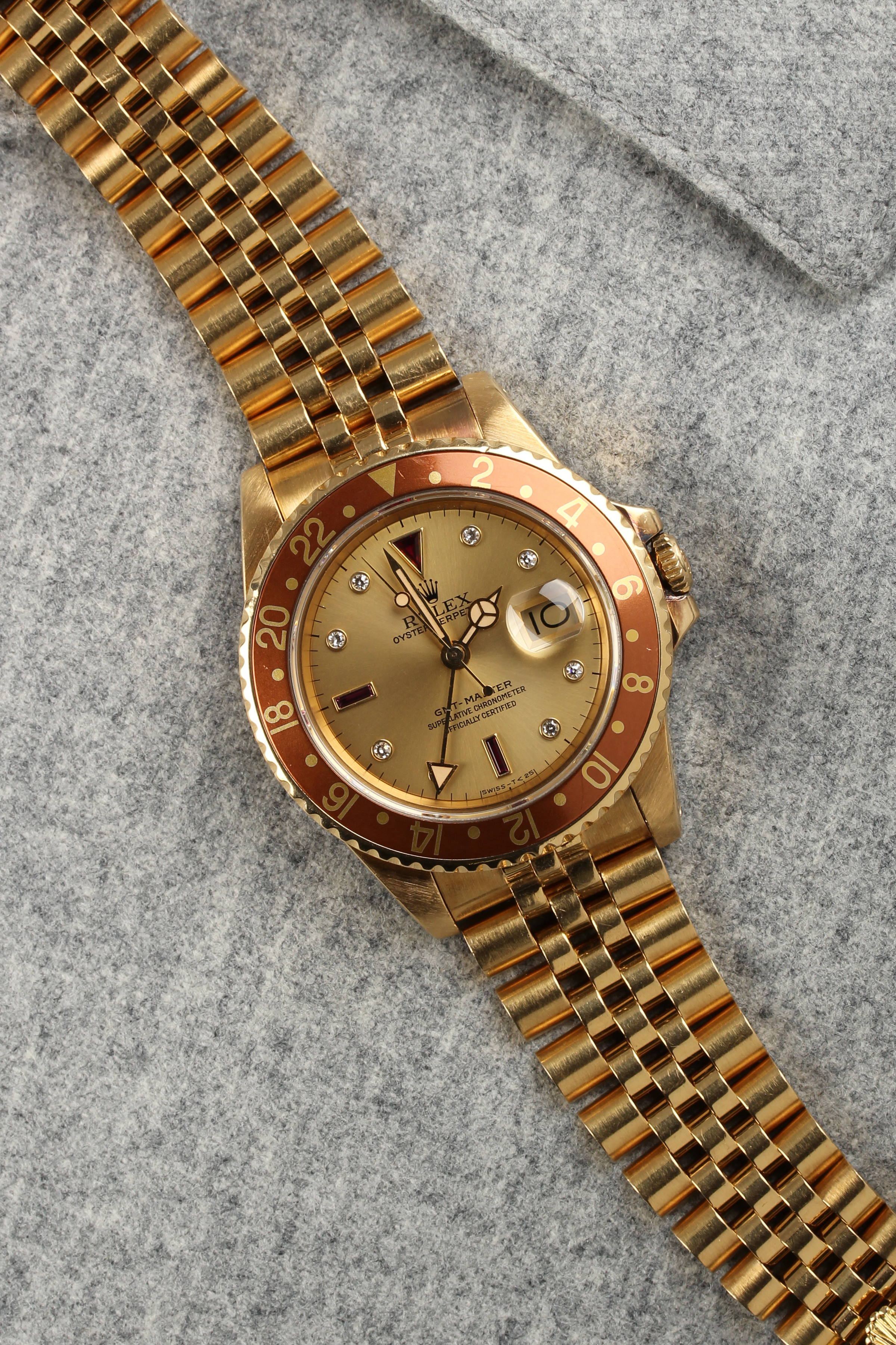 Rolex GMT 16758 Serti Dial – image 7