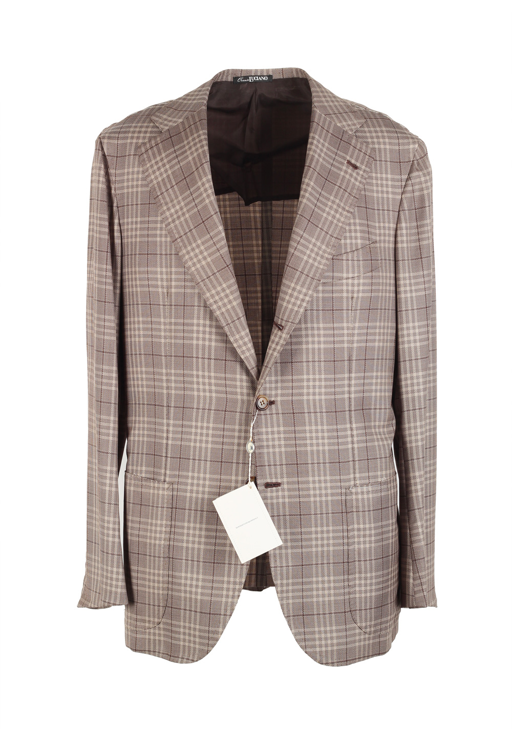 Orazio Luciano La Vera Sport Coat Size 52 / 42R U.S. Linen Silk | Costume Limité