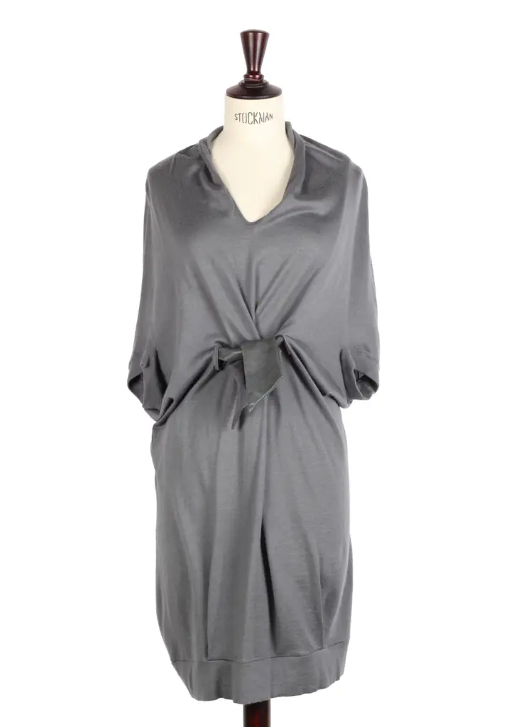 $1.700 Brunello Cucinelli Cashmere Silk  Dress Size S IT / M U.S.
