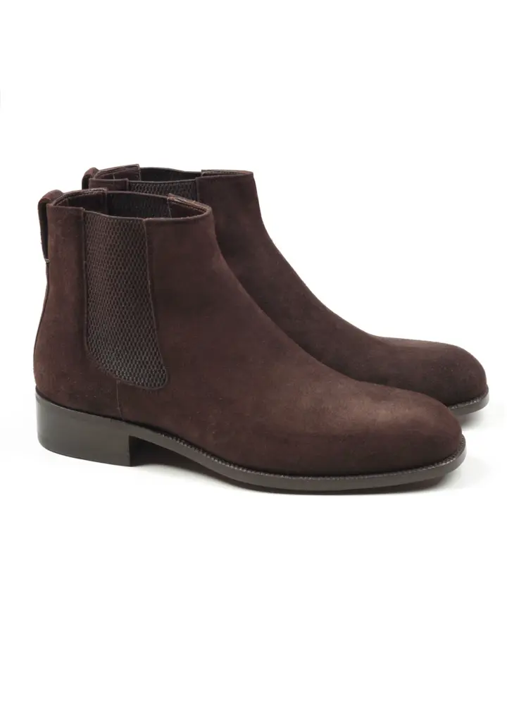 TOM FORD Wilson Brown Suede Chelsea Boots Shoes Size 8 UK / 9 U.S.