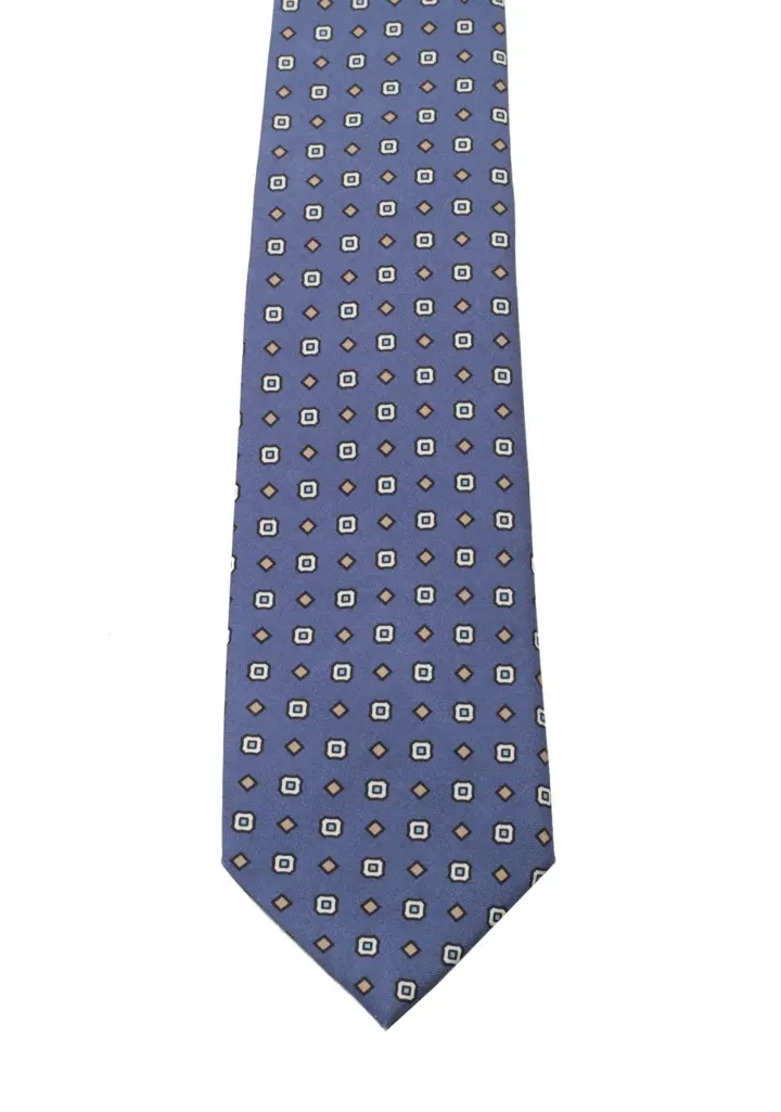 Gucci Blue Patterned Tie
