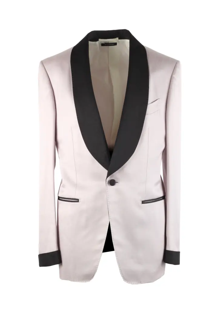 TOM FORD Shelton Lilac Tuxedo Dinner Jacket Size 46 / 36R U.S.