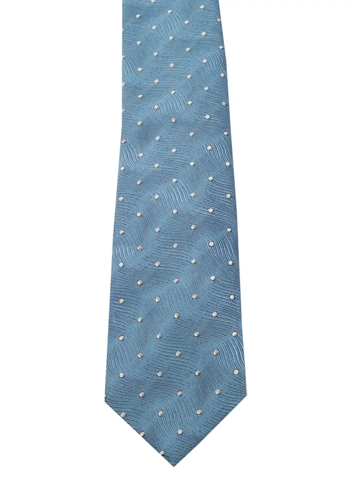 TOM FORD Patterned Blue Tie In Silk