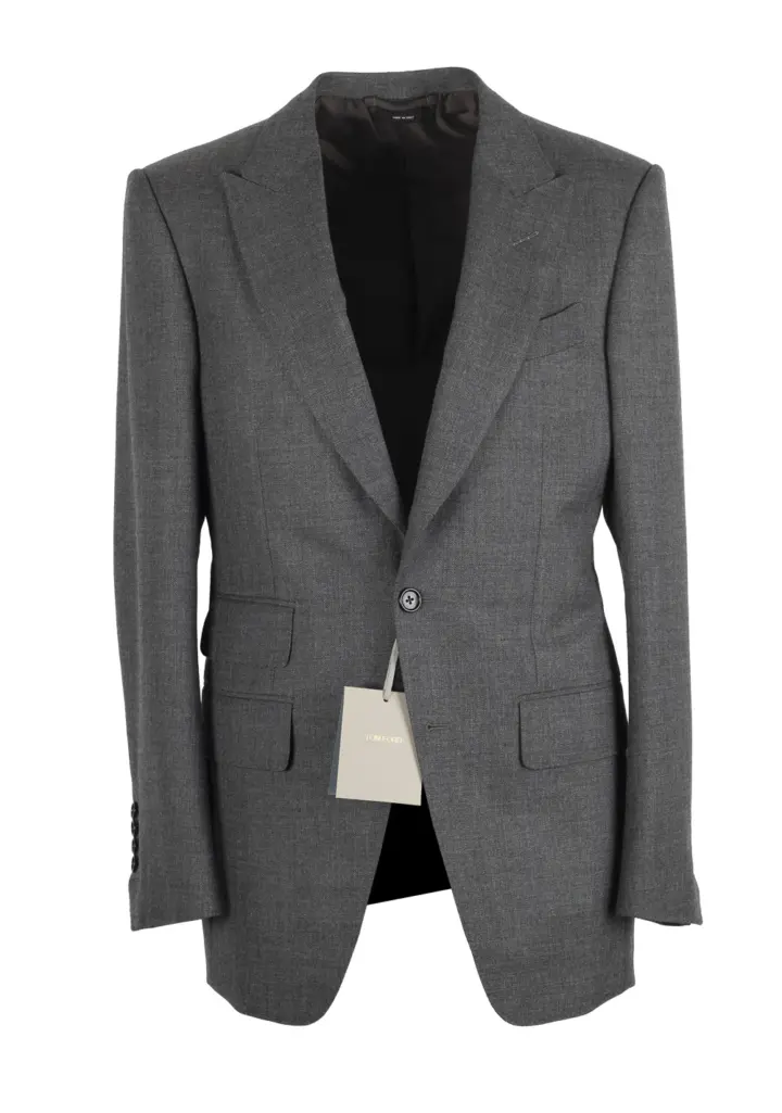 TOM FORD Atticus Gray Sport Coat Size 46 / 36R U.S.
