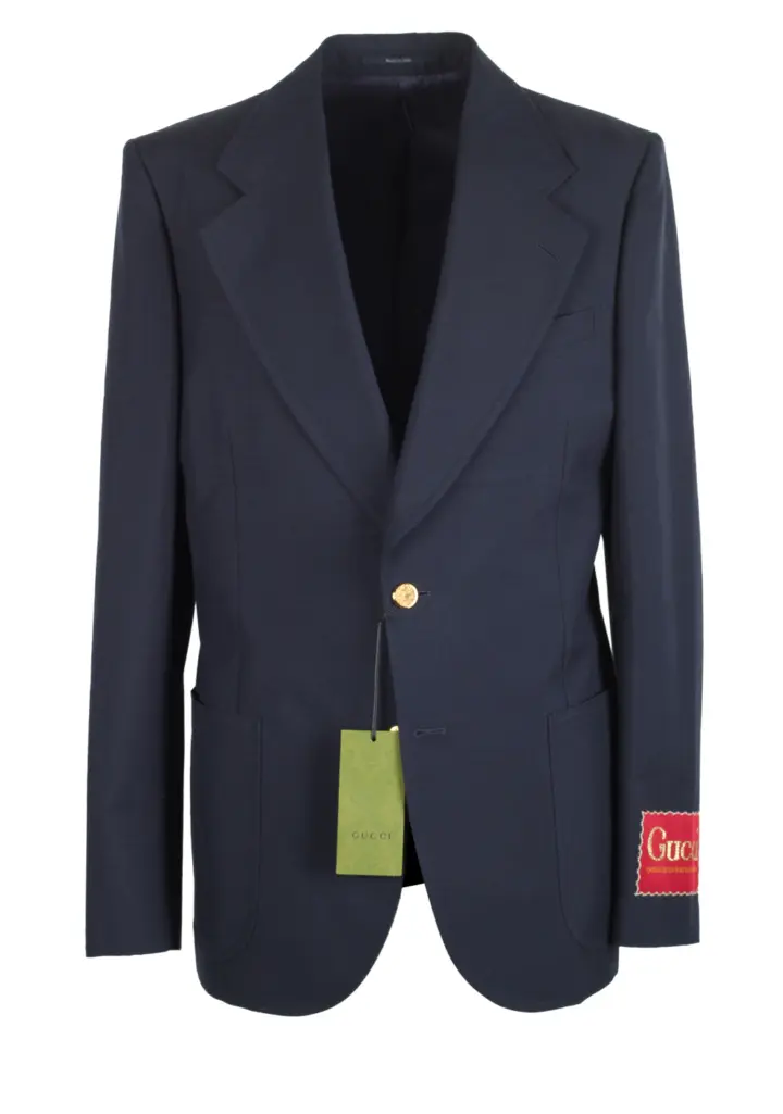 Gucci Blue Blazer Sport Coat