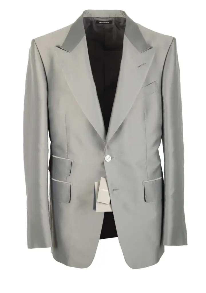 TOM FORD Shelton Silver Sport Coat Size 50 / 40R U.S.
